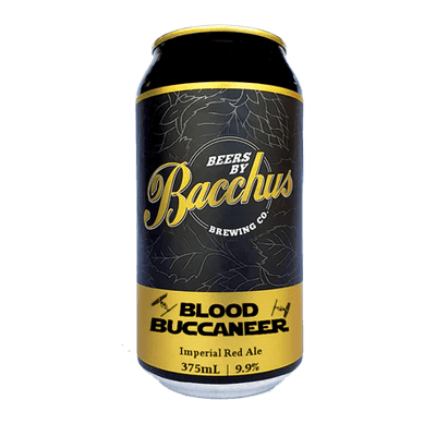 Bacchus Brewing Blood Buccaneer Imperial Red Ale 375ml Can Craft Beer Bacchus Brewing Co.