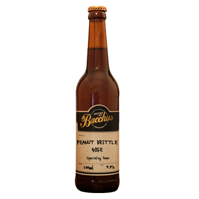 Bacchus Peanut Brittle Gose Bacchus Brewing Co.
