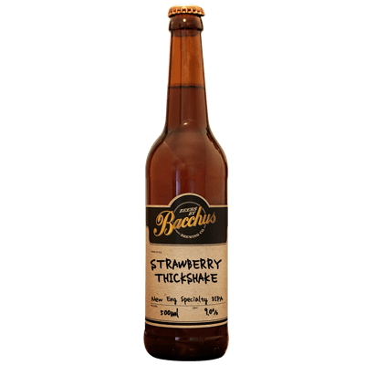 Bacchus Strawberry Thickshake NEIPA Craft Beer Bacchus Brewing Co.