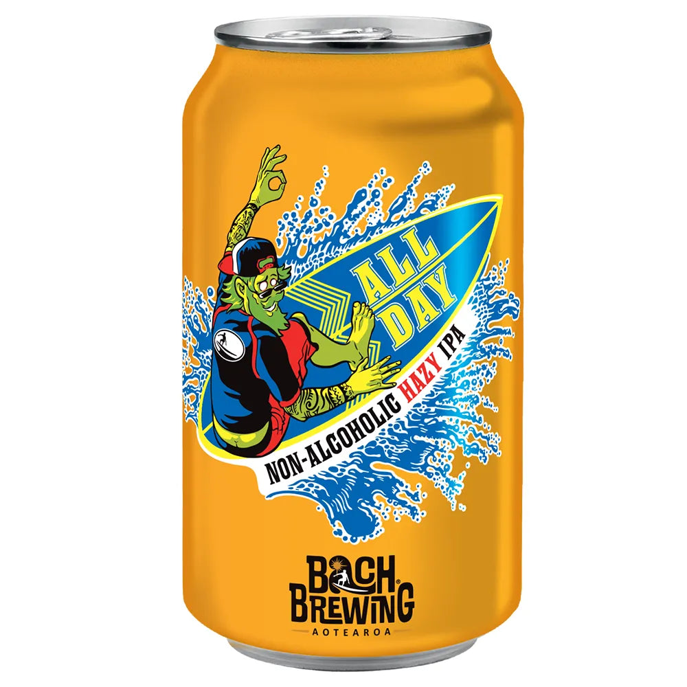 Bach Brewing All Day Non-Alcoholic Hazy IPA 330ml Single Sans Drinks Bundle Beer Cartel