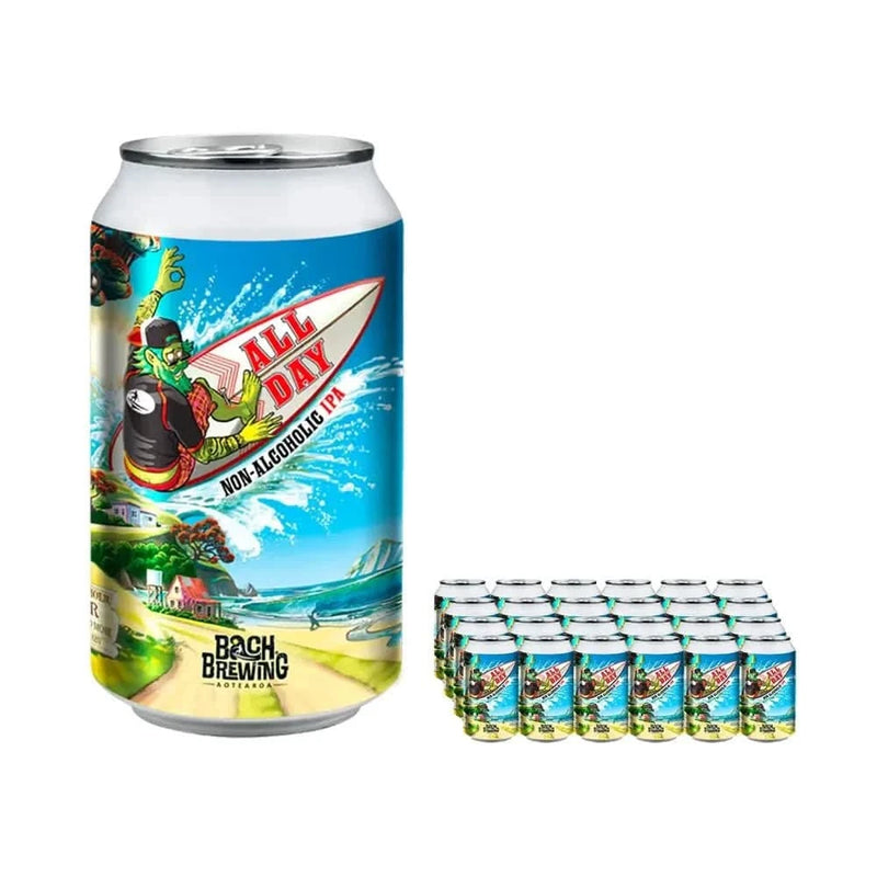 Bach Brewing All Day Non-Alcoholic IPA 24x330ml Sans Drinks Bundle Bach Brewing