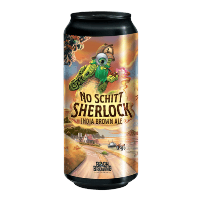 Bach Brewing No Schitt Sherlock India Brown Ale 440ml Can Craft Beer Bach Brewing