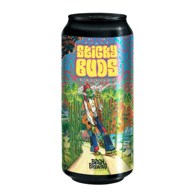 Bach Brewing Sticky Buds Fresh Hop IPA 440ml Can Craft Beer Bach Brewing