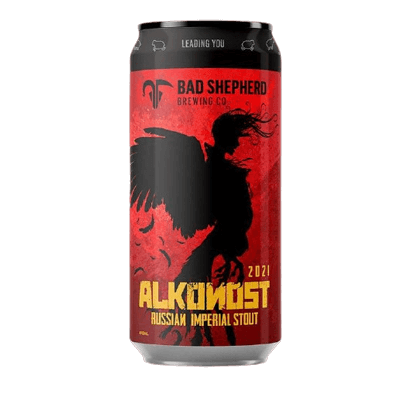 Bad Shepherd Alkonost Russian Imperial Stout 440ml Can Craft Beer Bad Shepherd Brewing Co