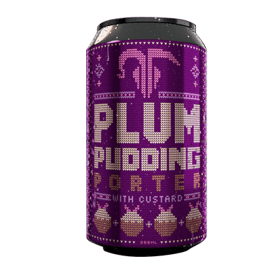 Bad Shepherd Plum Pudding Porter with Custard 355ml Can Craft Beer Bad Shepherd Brewing Co