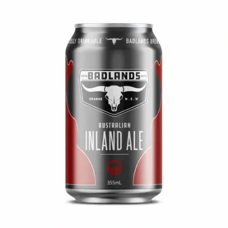 Badlands Inland Ale Classic IPA 355ml Can Craft Beer Badlands Brewery