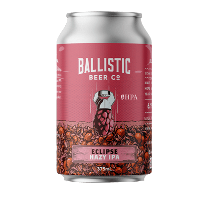 Ballistic Eclipse Hazy IPA Single Craft Beer Ballistic Beer