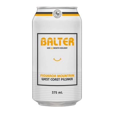 Balter x Figueroa Mountain West Coast Pilsner 375ml Can Craft Beer Balter Brewing Company