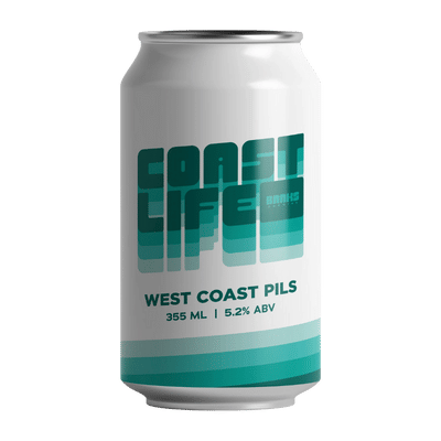 Banks Coast Life West Coast Pilsner 355ml Can Craft Beer Banks Brewing