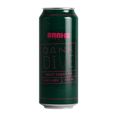 Banks Dank Dive West Coast IPA 440ml Can Craft Beer Banks Brewing