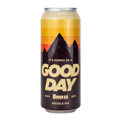 Banks It's Gonna Be A Good Day Double IPA 500ml Can Craft Beer Banks Brewing