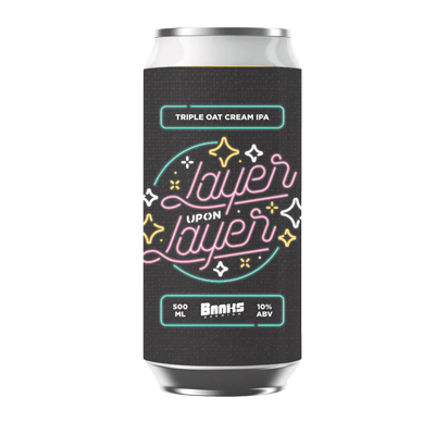 Banks Layer Upon Layer Triple NEIPA 500ml Can Craft Beer Banks Brewing