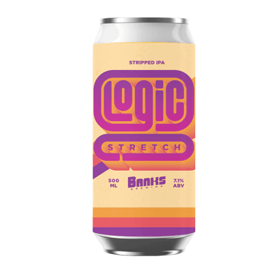 Banks Logic Stretch Stripped IPA 500ml Can Craft Beer Banks Brewing