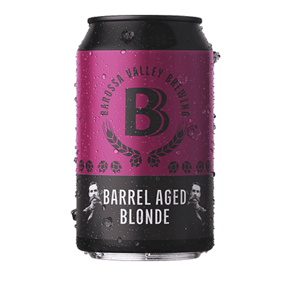 Barossa Valley Barrel Aged Blonde Ale 375 Can Craft Beer Barossa Valley Brewing