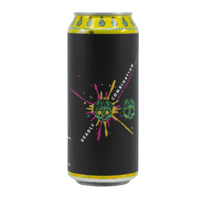 Barrier Brewing Deadly Combination: Columbus + Mosaic New England Style IPA 473ml Can Craft Beer Barrier Brewing
