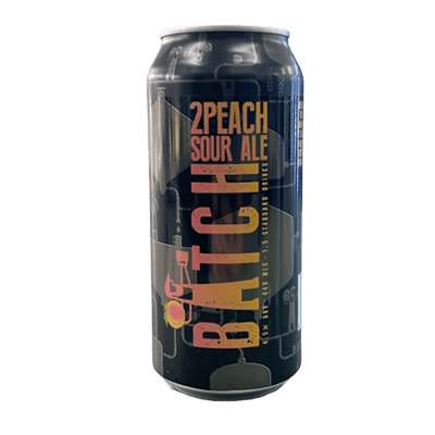 Batch 2Peach Sour Ale 440ml Can Craft Beer Batch Brewing Company