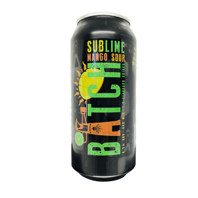 Batch Sublime Mango Sour Ale Craft Beer Batch Brewing Company