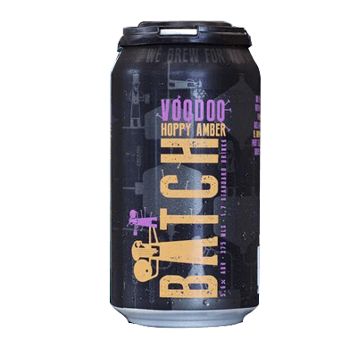 Batch Voodoo Hoppy Amber Ale 375ml Can Craft Beer Batch Brewing Company