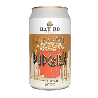 Bay Rd Salted Caramel Popcorn Milk Stout Craft Beer Bay Rd Brewing