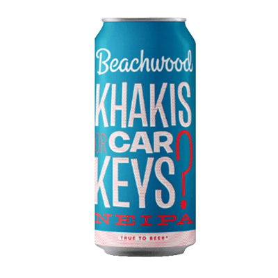 Beachwood Khakis Or Car Keys NEIPA Single Craft Beer Beachwood Brewing