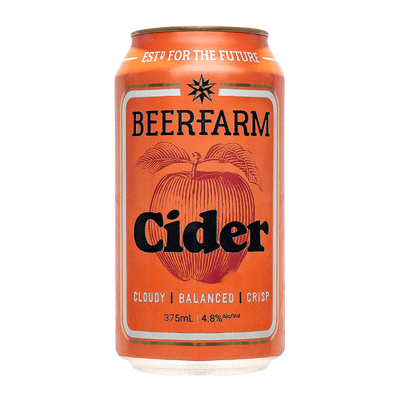 Beerfarm Cider 375ml Can Cider Dozen Core Beerfarm