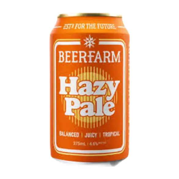 Beerfarm Hazy Pale 375ml Can Craft Beer Beerfarm