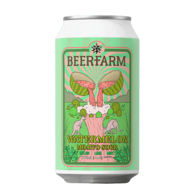 Beerfarm Watermelon Mojito Sour 375ml Can Craft Beer Beerfarm