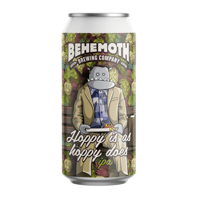 Behemoth Hoppy Is As Hoppy Does IPA 440ml Can Single Craft Beer Behemoth Brewing Company