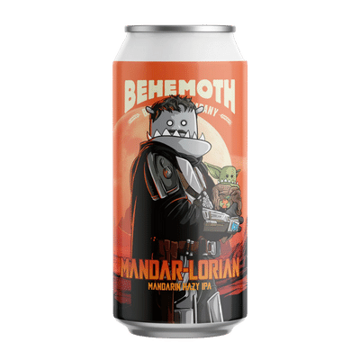 Behemoth Mandar-Lorian Mandarin Hazy IPA 440ml Can Craft Beer Behemoth Brewing Company