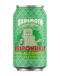 Behemoth Responsibly Non-Alc Hazy IPA 330ml Single Sans Drinks Bundle Beer Cartel