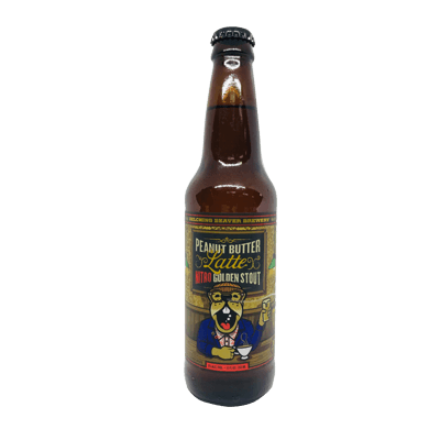 Belching Beaver Peanut Butter Latte Nitro Golden Stout Single Craft Beer Belching Beaver Brewery