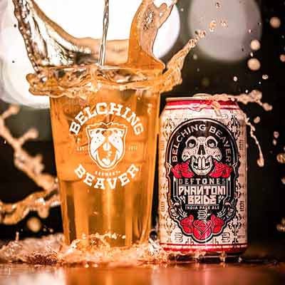 Belching Beaver x Deftones Phantom Bride IPA 355ml Can Craft Beer Belching Beaver Brewery