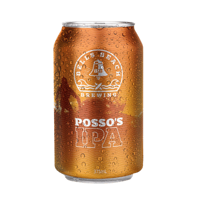 Bells Beach Brewing Posso's IPA 375ml Can Craft Beer Bells Beach Brewing