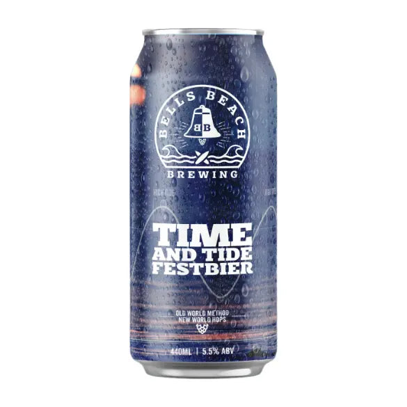 Bells Beach Time and Tide Festbier 440ml Can Craft Beer Bells Beach Brewing