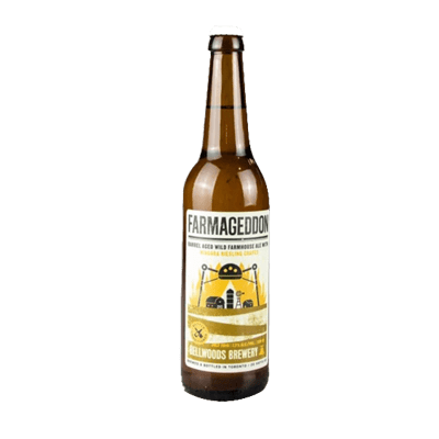 Bellwoods Farmageddon Barrel Aged Farmhouse Ale with Niagara Chardonnay Single Craft Beer Bellwoods Brewery