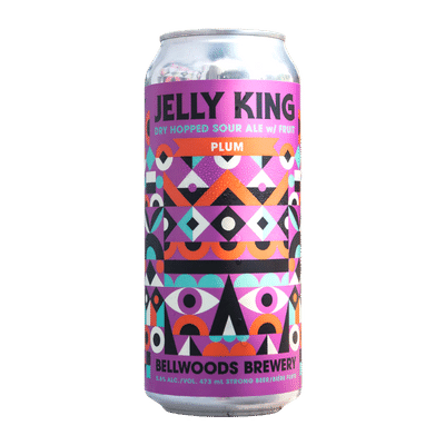 Bellwoods Jelly King Dry Hopped Sour with Plum 473ml Can Craft Beer Bellwoods Brewery