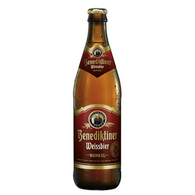 Benediktiner Weissbier Dunkel 500ml Bottle Craft Beer Benediktiner