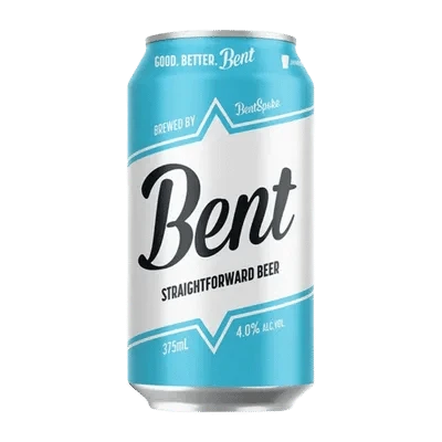 BentSpoke Bent Straightforward Beer 375ml Can Craft Beer Bentspoke Brewing Co