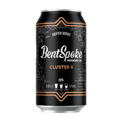 BentSpoke Cluster 8 IIPA Craft Beer Bentspoke Brewing Co