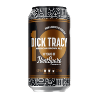 Bentspoke Dick Tracy American Brown Ale 375ml Can Craft Beer Bentspoke Brewing Co