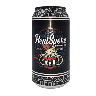 BentSpoke Flemm Flemish Red Ale Craft Beer Bentspoke Brewing Co