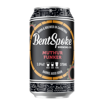 BentSpoke Muthur Funker Barrel Aged Sour 375ml Can Craft Beer Bentspoke Brewing Co