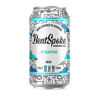 BentSpoke Stratus NEIPA 375ml Can Craft Beer Bentspoke Brewing Co