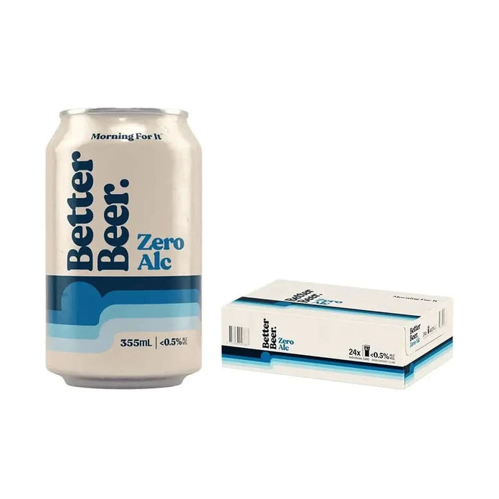 Better Beer Zero Alc Pack of 24 Sans Drinks Bundle Better Beer