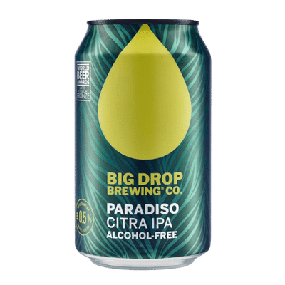 Big Drop Paradiso Citra IPA Alcohol Free  375ml Can Craft Beer Big Drop Brewing Co