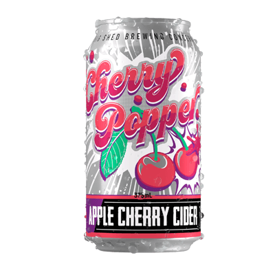 Big Shed Cherry Popper 375ml Can Craft Beer Big Shed Brewing Concern