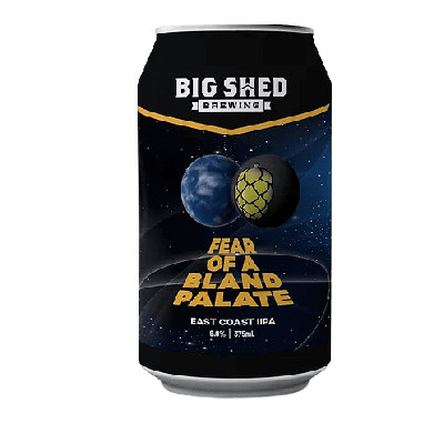 Big Shed Fear of a Bland Palate East Coast IIPA 375ml Can Craft Beer Big Shed Brewing Concern
