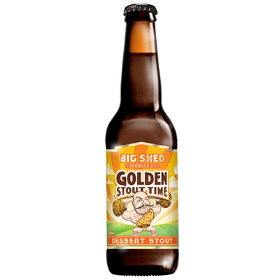 Big Shed Golden Stout Time Big Shed Brewing Concern