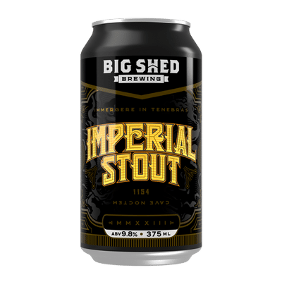 Big Shed Imperial Stout 375ml Can Craft Beer Big Shed Brewing Concern