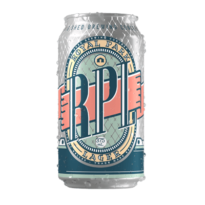 Big Shed RPL Lager Craft Beer Big Shed Brewing Concern
